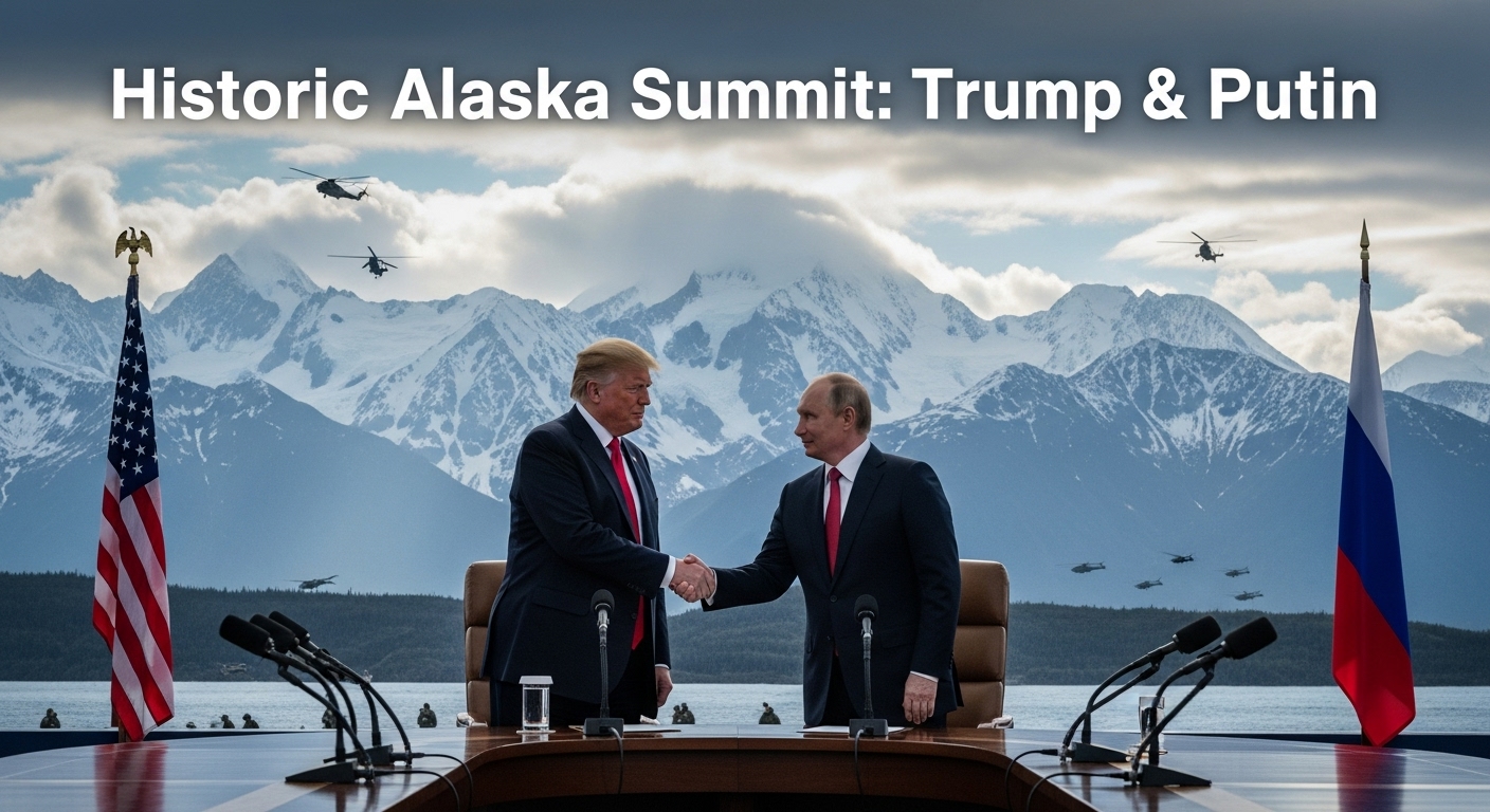 Trump and Putin Prepare for Historic Alaska Summit Amid Ukraine War and Global Tensions